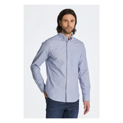 KOŠILE GANT REG FIL A FIL SHIRT COLLEGE BLUE 84606366