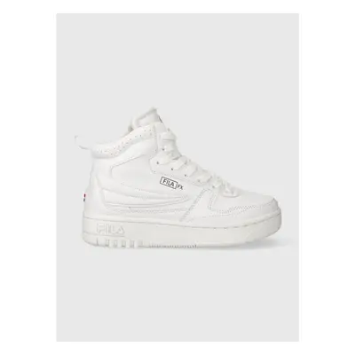 Dětské sneakers boty Fila FXVENTUNO mid bílá barva 85158826