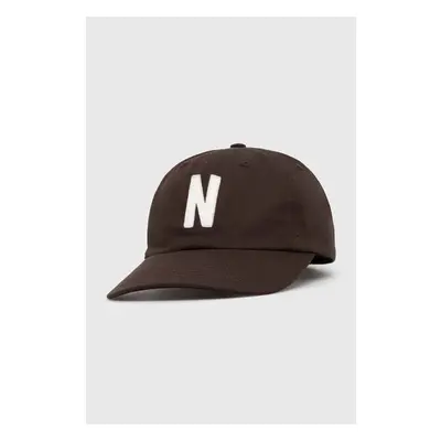 Bavlněná baseballová čepice Norse Projects Felt N Twill Sports Cap 90752010