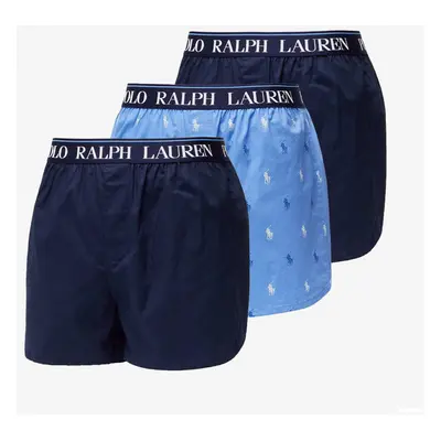 Trenky Ralph Lauren Stretch Cotton Three Slim Fit Boxers 3-Pack Blue S 95340360