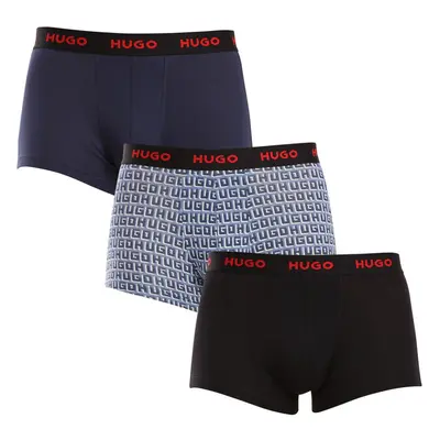 3PACK pánské boxerky HUGO vícebarevné (50517894 975) 96051372