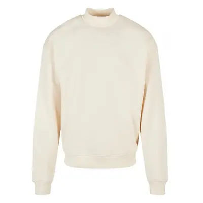 URBAN CLASSICS Mock Neck Crew - whitesand 66070453