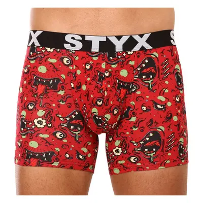 Pánské boxerky Styx long art sportovní guma zombie (U1451) 84100832