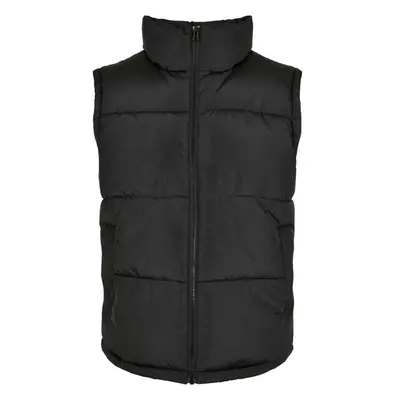 URBAN CLASSICS Block Puffer Vest - black/black 66066126