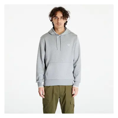 Mikina FRED PERRY Tipped Hooded Sweatshirt Steel Marl M 87316752