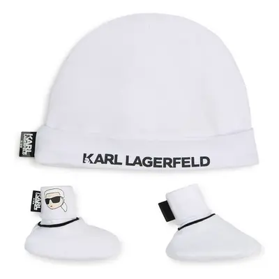 Set čepice a ponožky Karl Lagerfeld Kids 90569123