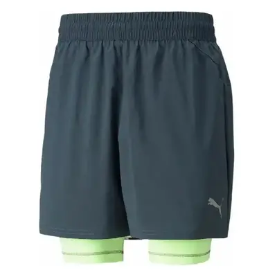 Pánské šortky Puma Run 2in1 5 Short Dark Slate 91955042