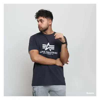 Alpha Industries Inc. Tričko Alpha Industries Basic Tee Navy/ White 87308478