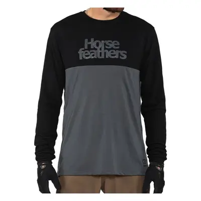 Bike tričko Horsefeathers Fury LS black/gray 69452799