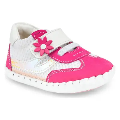 Polaris 512237.i White First Step Girl Sneaker 86468649