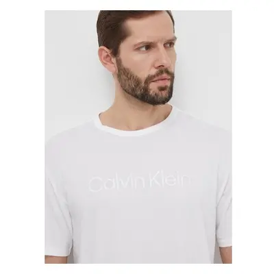 Tričko Calvin Klein Underwear bílá barva, s aplikací, 000NM2501E 90797093