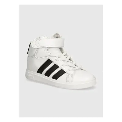 Dětské sneakers boty adidas GRAND COURT MID bílá barva, IE3862 94514807