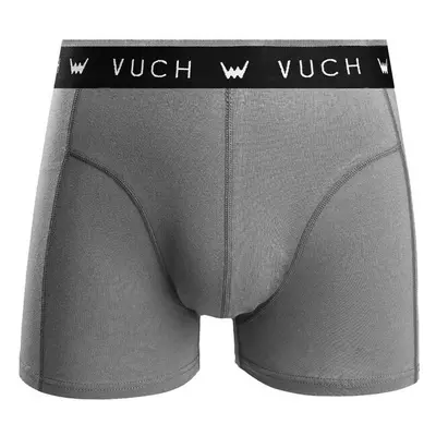 Vuch Jednoduché šedé boxerky Curtis 75220247