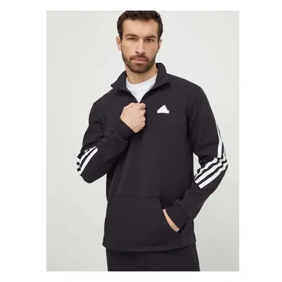 Mikina adidas pánská, černá barva, s potiskem, IN3314 94091475