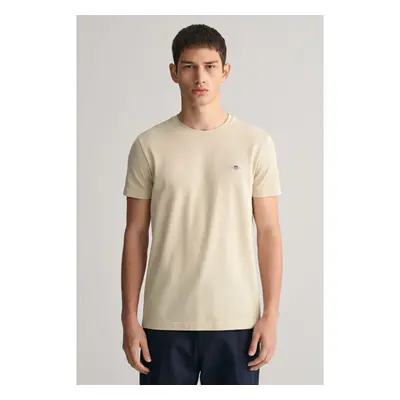 TRIČKO GANT SLIM PIQUE SS T-SHIRT SILKY BEIGE 89868564