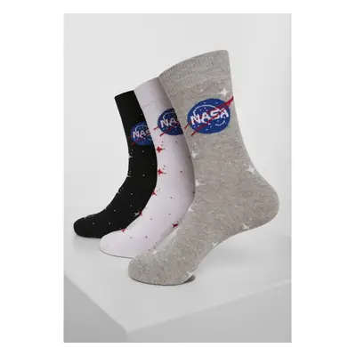 Ponožky Mister Tee NASA Insignia Socks 3-Pack 46111995