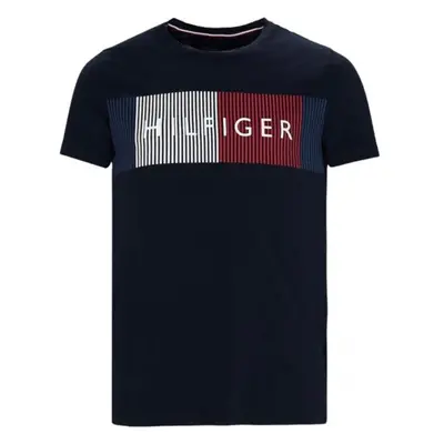 Pánské černé triko Tommy Hilfiger 46805064