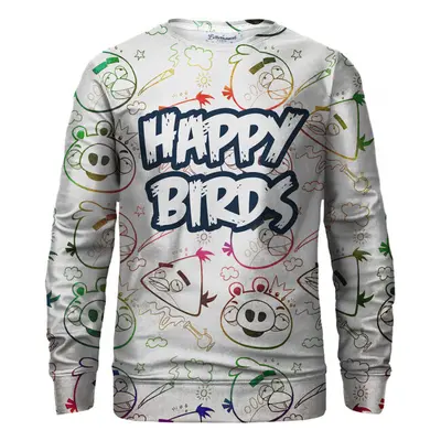 Bittersweet Paris Unisexs Happy Birds Sweater S-Pc Bsp300 61362815