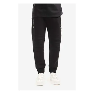 Neil Barrett Tepláky Neil Barett Skinny Low Rise Swatpants černá barva 84230974