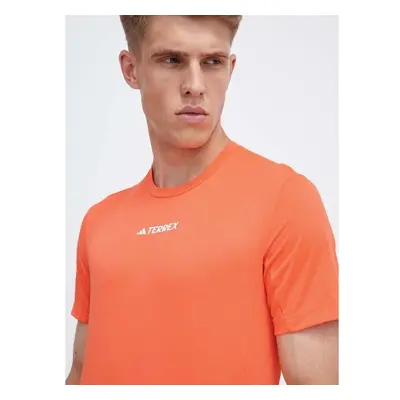 Sportovní triko adidas TERREX Multi oranžová barva, HZ6259 85495708