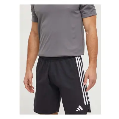 Sportovní šortky adidas Performance Tiro 23 pánské, černá barva, 87717537