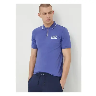 Polo tričko EA7 Emporio Armani s potiskem 89070701