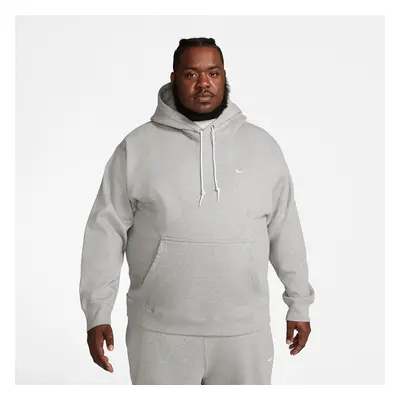 Mikina Nike Solo Swoosh Mens Fleece Pullover Hoodie Dk Grey Heather/ 92121161