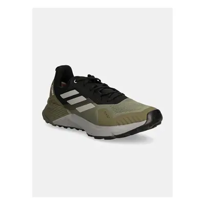 Boty adidas TERREX Soulstride R.RDY pánské, zelená barva, IH3449 95942545