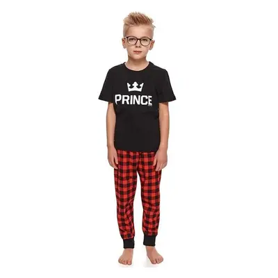 DN Nightwear Chlapecké pyžamo Prince II černé 64741384