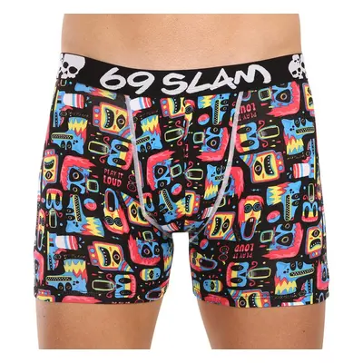 Pánské boxerky 69SLAM fit bamboo monsta freak gilbert (MPBMFK-BB) 88298635