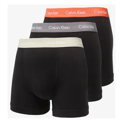 Boxerky Calvin Klein Cotton Stretch Classic Fit Trunk 3-Pack Black/ 94543986