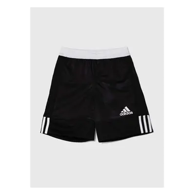 Dětské kraťasy adidas Originals 3G SPEE REV SHR černá barva, hladké, 95003286