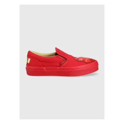 Dětské tenisky Vans Classic Slip-On HARIBO HARB GOLD červená barva 80336722