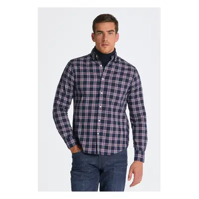 KOŠILE GANT REG UT ARCHIVE OXFORD CHECK SHIRT CLASSIC BLUE 84606375