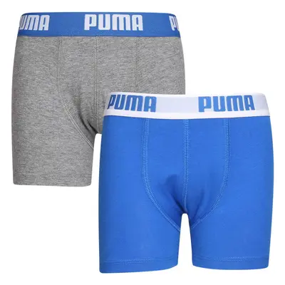 2PACK chlapecké boxerky Puma vícebarevné (701219336 417) 128 87951107