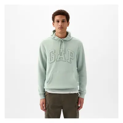 Mikina GAP Pullover Puff Logo Hoodie Frothy Aqua XS 91671613