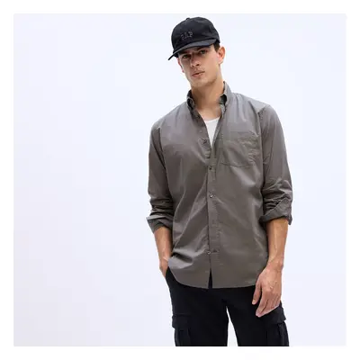 Košile GAP Standard Stretch Poplin Shirt New Shadow M 91671661