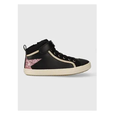 Dětské sneakers boty Geox černá barva 83968792