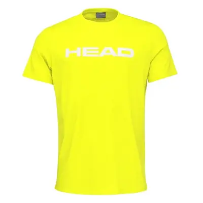 Dětské tričko Head Club Basic T-Shirt Junior Yellow 128 cm 99102304