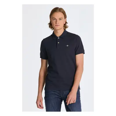 POLOKOŠILE GANT REG SHIELD SS PIQUE POLO EVENING BLUE 89791944