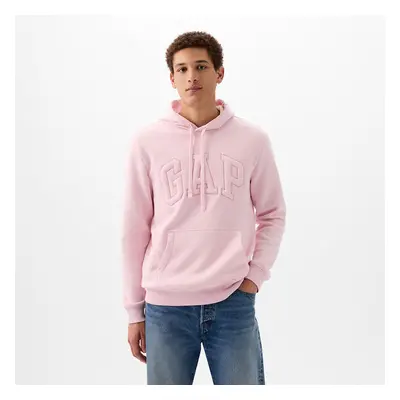 Mikina GAP Pullover Puff Logo Hoodie Light Peony M 91671611