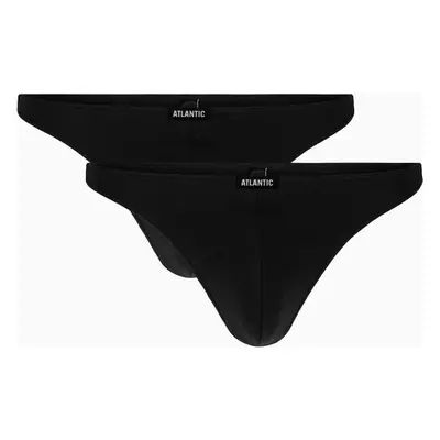 Pánská tanga ATLANTIC 2Pack - černá 89143074