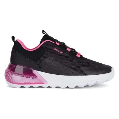 Dětské sneakers boty Geox černá barva 89817118