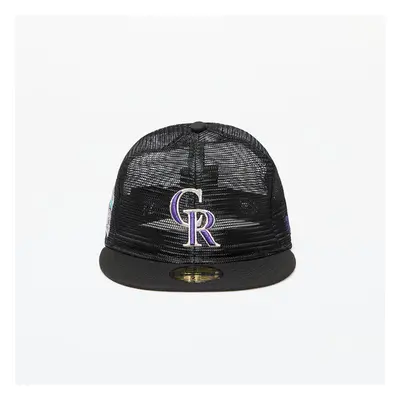 Kšiltovka New Era Colorado Rockies Mesh Patch 59FIFTY Fitted Cap Black 90087231