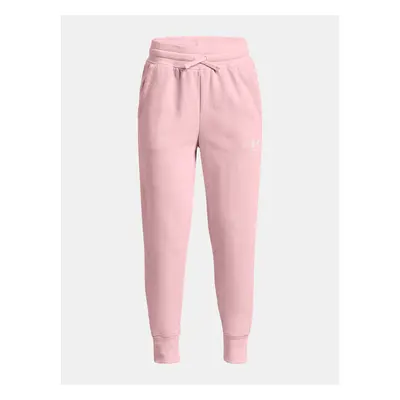 Under Armour Kalhoty Rival Fleece LU Joggers -PNK - Holky 74041265