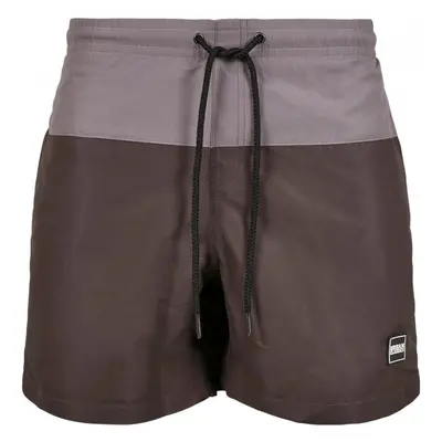 Pánské koupací kraťasy Urban Classics Block Swim Shorts - blackbird 71707839