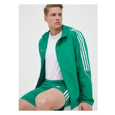 Tréninková bunda adidas Performance Tiro 23 zelená barva, přechodná 83073170