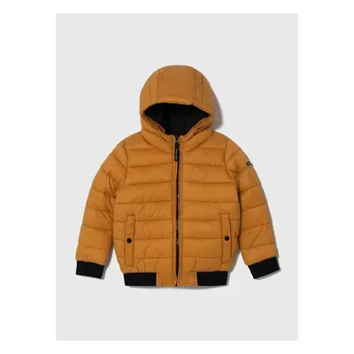 Dětská bunda Pepe Jeans Outerw Heavy oranžová barva 84712654