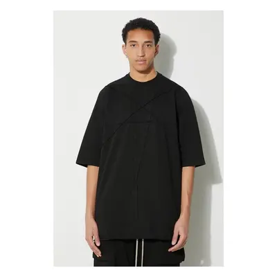 Rick Owens DRKSHDW Bavlněné tričko Rick Owens Jumbo T-Shirt černá 90134263