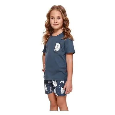 DN Nightwear Dětské pyžamo Bear modré 58145888